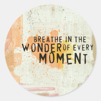 Adesivo vinhetas de aspas inspiradoras