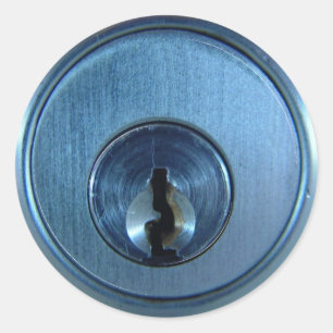 Adesivo Vinhetas de bloqueio metálico