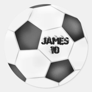 Adesivo Vinhetas de bola de futebol