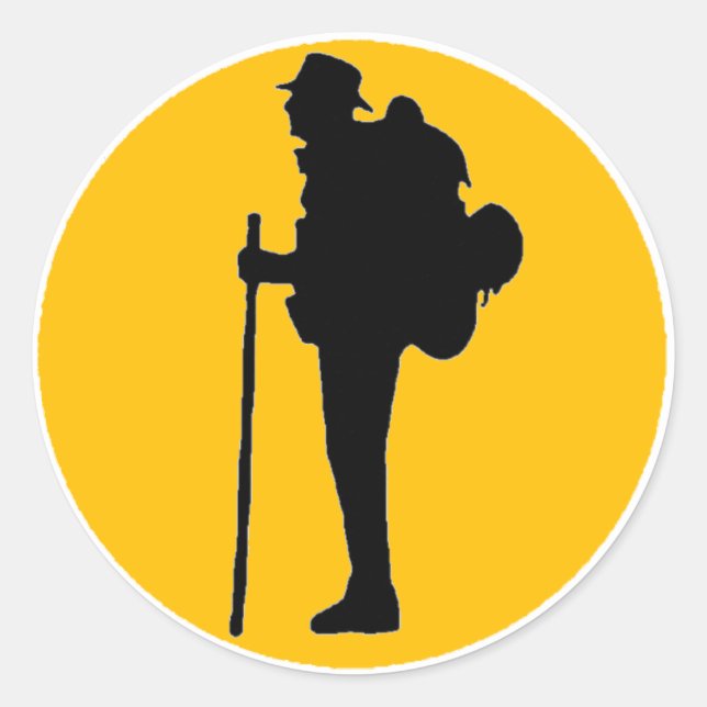 Adesivo Vinhetas de caminhada (Frente)