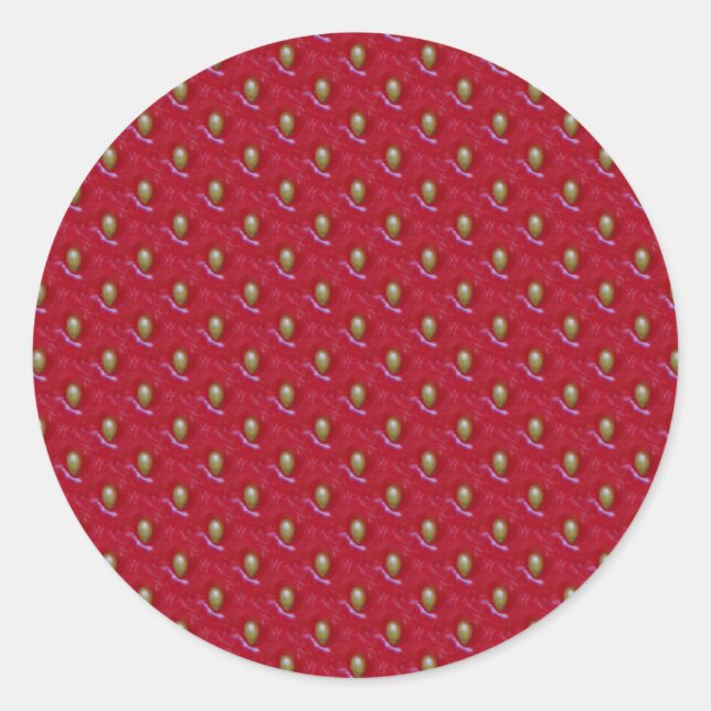 Adesivo Vinhetas de Campos de Morango (Frente)