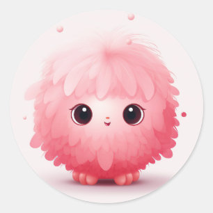 Adesivo Vinhetas de Cartografia de Bola Fluffy
