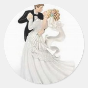 Adesivo vinhetas de casamento