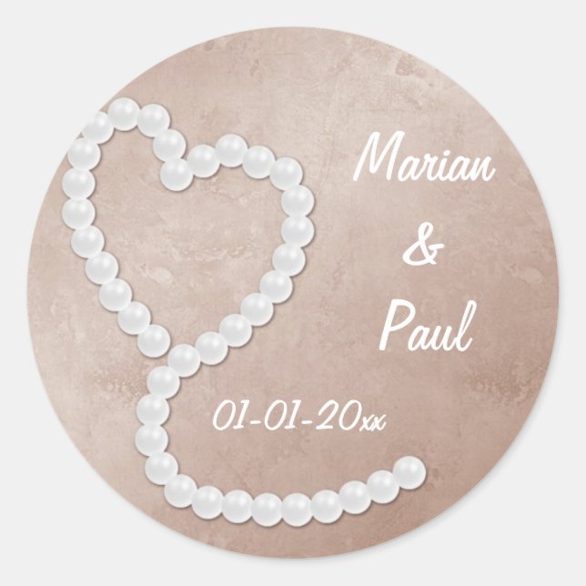 Adesivo Vinhetas de Casamento (Frente)