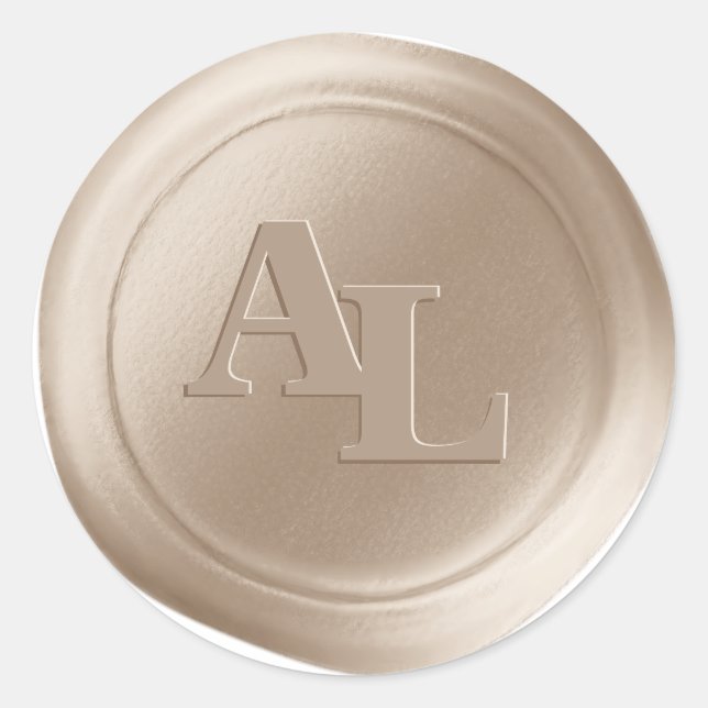 Adesivo Vinhetas de Casamento com Cera de Champanhe (Frente)