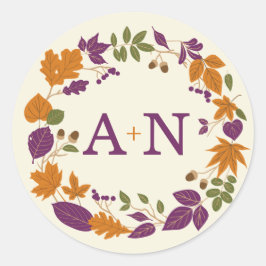 Adesivo Vinhetas de Casamento de Almofadas e Pumpkin Queda