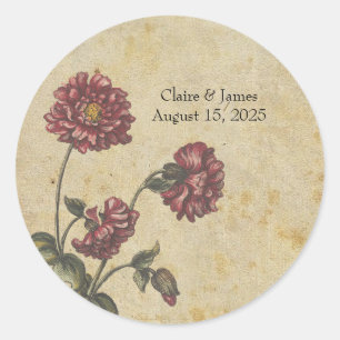 Adesivo Vinhetas de Casamento Gótico-Romance - Escuro e El