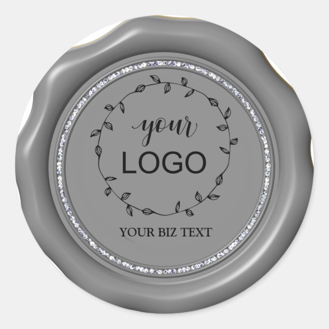 Adesivo *~* Vinhetas de cera de cera de diamante de LOGOTI (Frente)