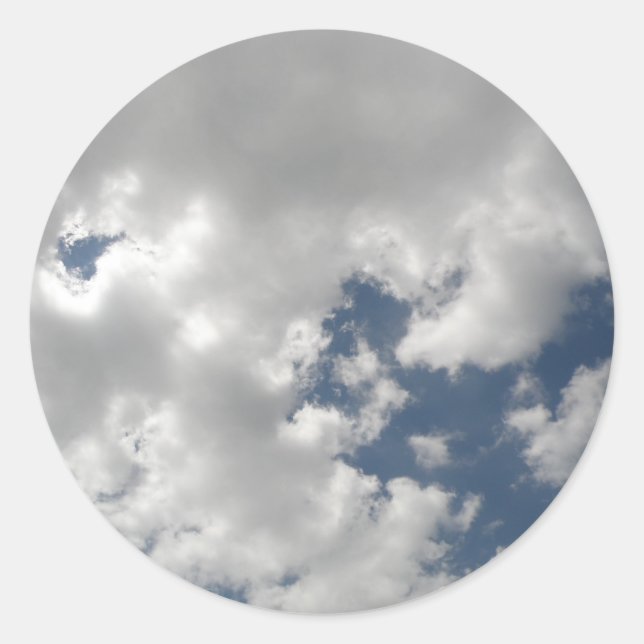 Adesivo Vinhetas de céu nublado (Frente)