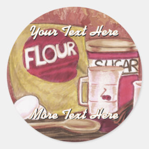 Adesivo Vinhetas de chef velhas