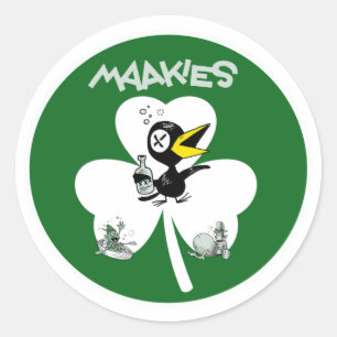 Adesivo Vinhetas de Coroa Bebida