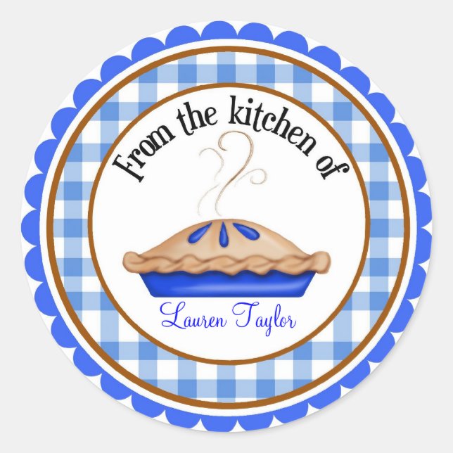 Adesivo Vinhetas de Cozinhar de empate quente (Frente)