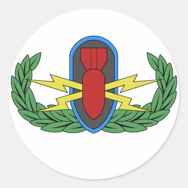 Adesivo Vinhetas de Crachá Básicas EOD (Frente)