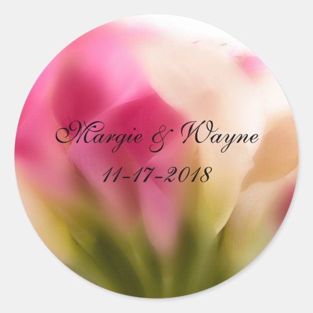 Adesivo Vinhetas de Envelope Calmamente Personalizadas (Frente)