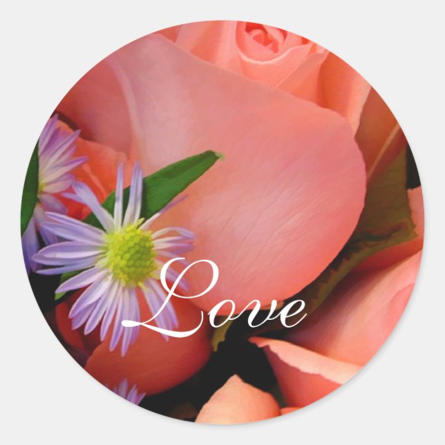 Adesivo Vinhetas de Envelope de Amor (Frente)