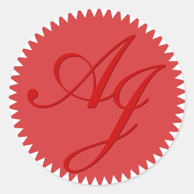 Adesivo Vinhetas de Envelope de Casamento (Frente)