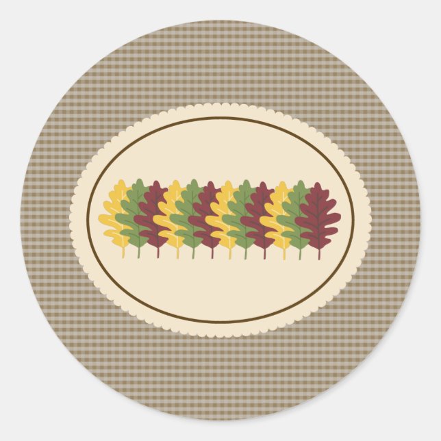 Adesivo Vinhetas de envelope de queda (Frente)