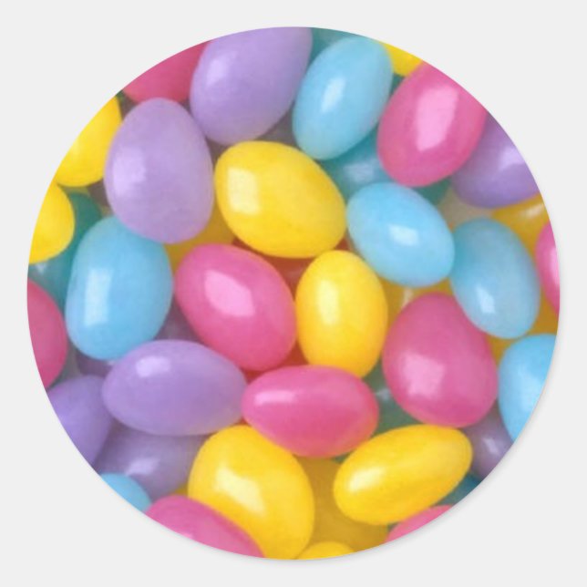 Adesivo Vinhetas de feijão pastel (Frente)