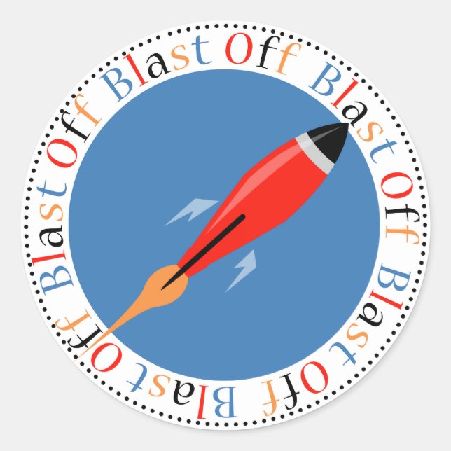 Adesivo Vinhetas de Festa de aniversário para navios de fo (Frente)