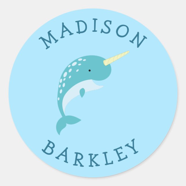 Adesivo Vinhetas de focas de cerâmica para baleias-brancas (Frente)