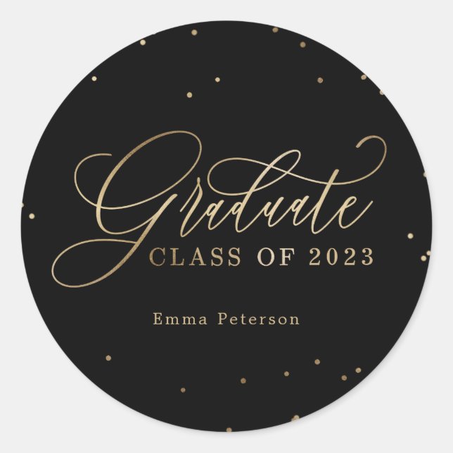 Adesivo Vinhetas de graduação ou selos de envelopes (Frente)