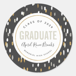 Adesivo Vinhetas de Graduação Personalizadas do Shimmer