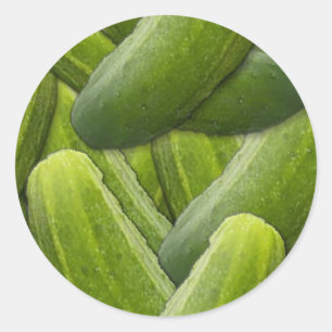 Adesivo Vinhetas de Jar de Canning — picles