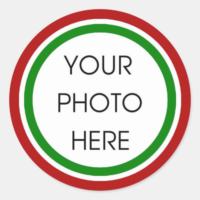 Adesivo Vinhetas de Modelo de Fronteira de Natal (Frente)