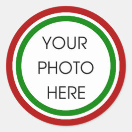 Adesivo Vinhetas de Modelo de Fronteira de Natal