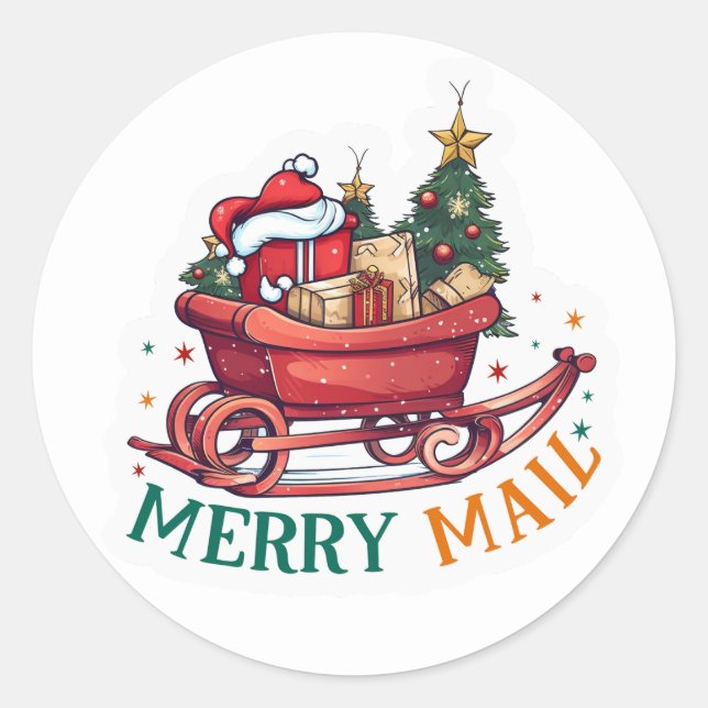 Adesivo Vinhetas de Natal (Frente)