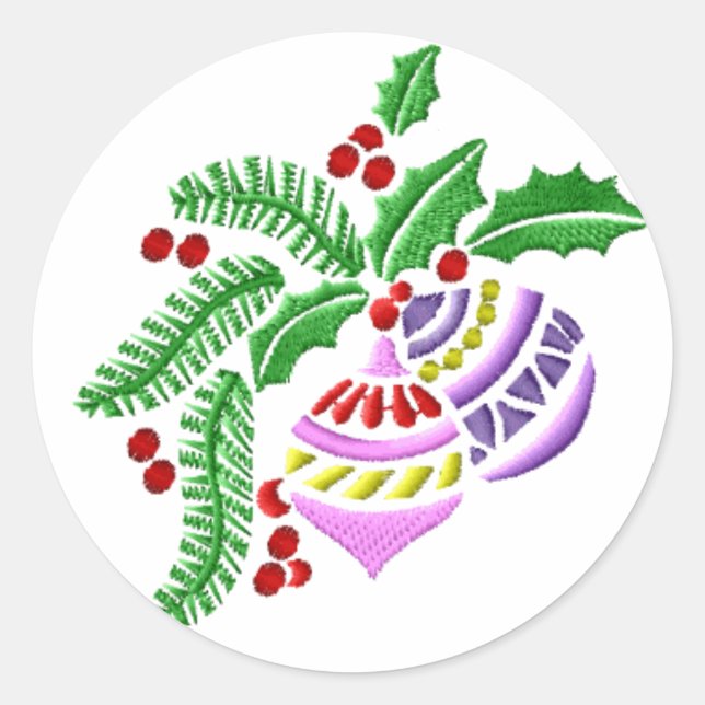 Adesivo Vinhetas de Natal (Frente)