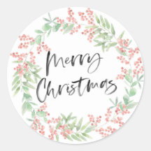 Vinhetas de Natal de aquarela