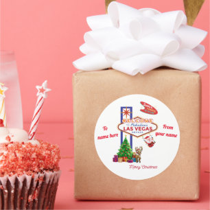 Adesivo Vinhetas de Natal de Las Vegas pkg 6