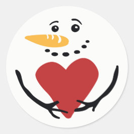 Adesivo Vinhetas de Natal de Snowman
