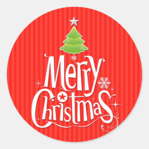 Adesivo Vinhetas de Natal Feliz