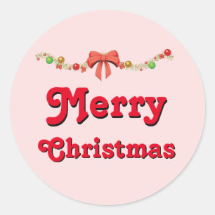 Adesivo Vinhetas de Natal Feliz