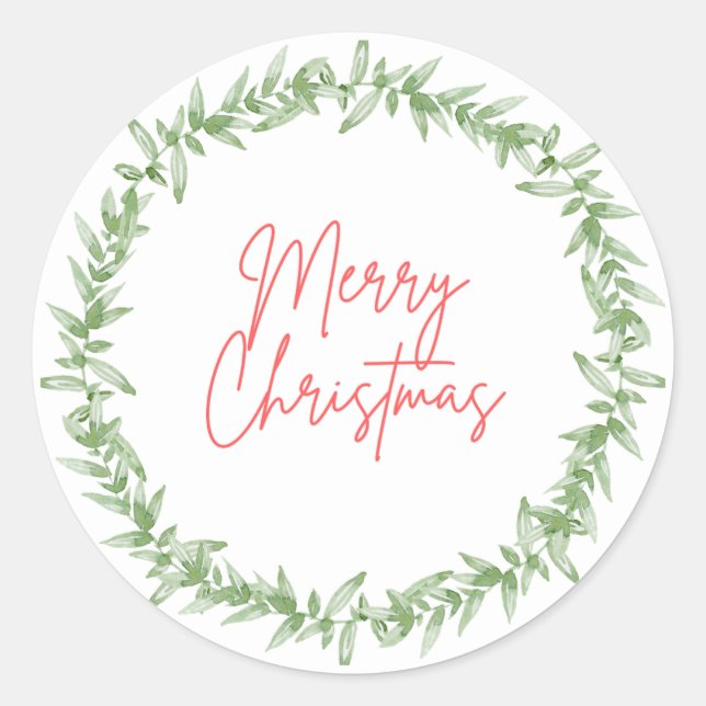 Adesivo Vinhetas de Natal felizes (Frente)