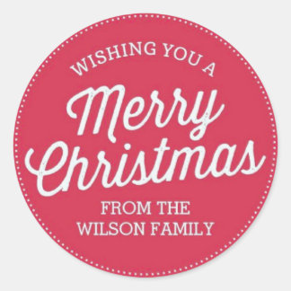 Adesivo Vinhetas de Natal felizes