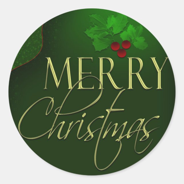 Adesivo Vinhetas de Natal felizes (Frente)
