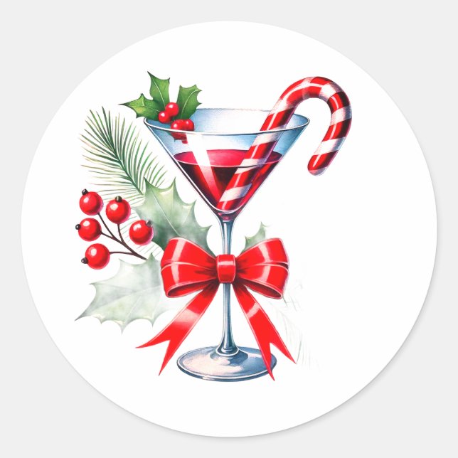 Adesivo Vinhetas de Natal lindas (Frente)