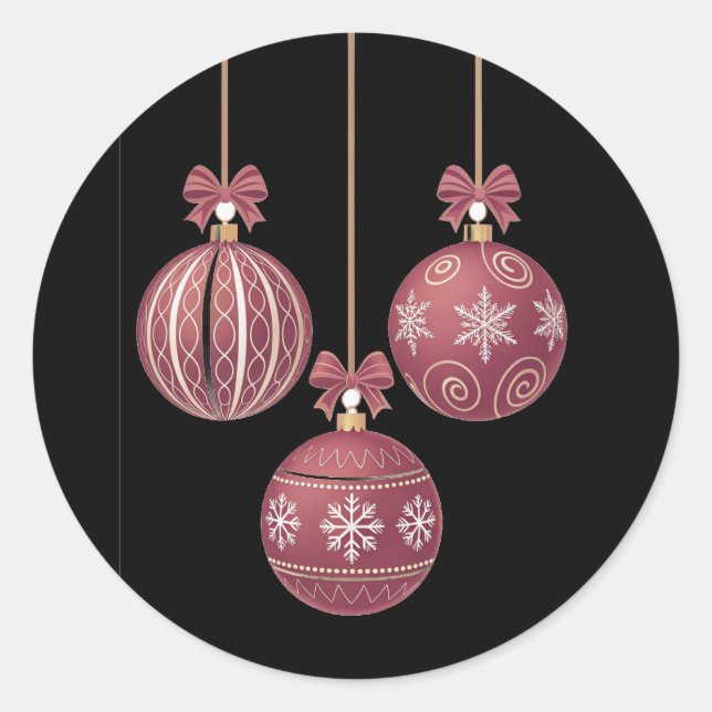 Adesivo Vinhetas de Natal lindas (Frente)