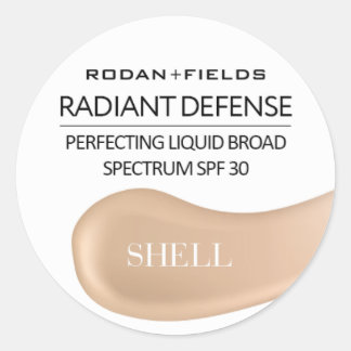 Adesivo Vinhetas de proteção radiante de Rodan e Fields |