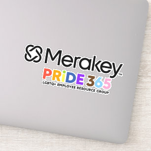 Adesivo Vinhetas de recorte de Merakey PRIDE