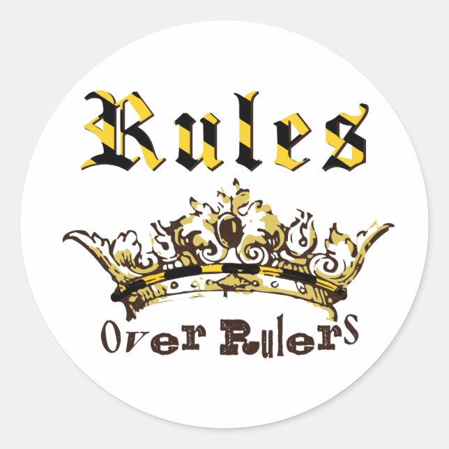 Adesivo Vinhetas de Regras do Marechal (Frente)