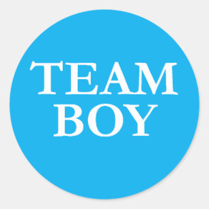 Adesivo Vinhetas de Revelação do Gênero do Team Boy