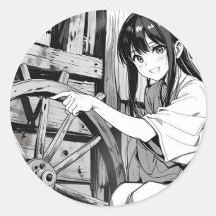 Adesivo Vinhetas de rodas de anime