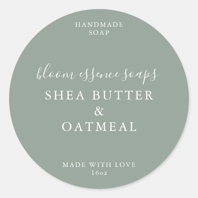 Adesivo Vinhetas de sabão (Frente)