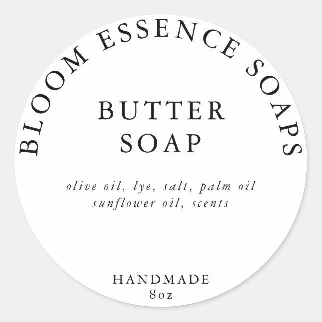 Adesivo Vinhetas de sabão (Frente)