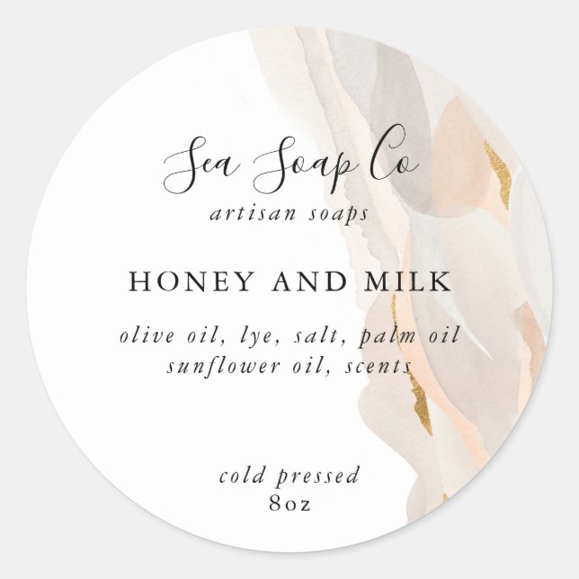 Adesivo Vinhetas de sabão (Frente)