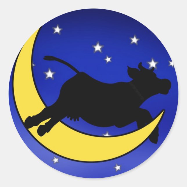 Adesivo vinhetas de salto da lua (Frente)